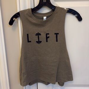 Never worn medium lift tank